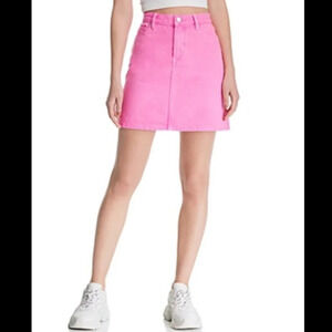 NWT Blank  NYC A-LINE DENIM SKIRT